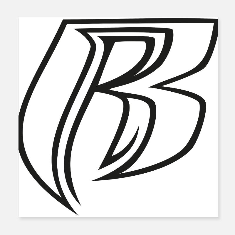 R ruff ryders Poster 8" x 8" (20x20 cm)