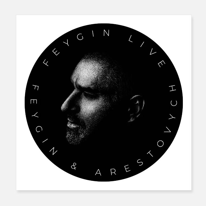 Fejgin & Arestowytsch Poster 20x20 cm