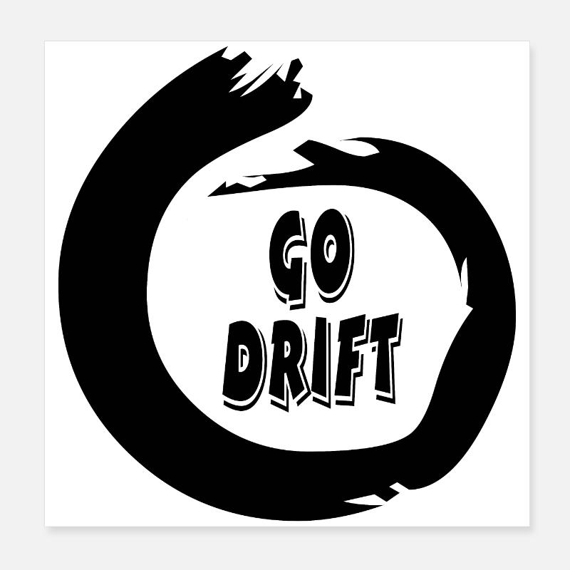 Voiture Poster 20 x 20 cm