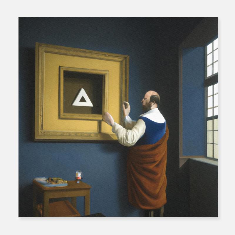 The Grand Master Poster 8" x 8" (20x20 cm)