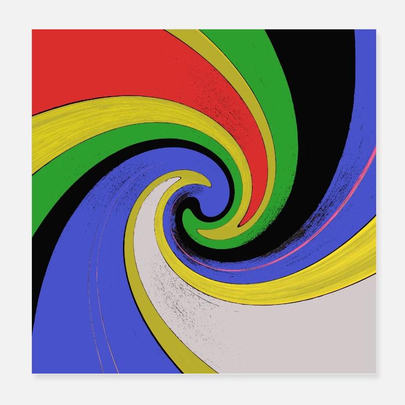 Vortex Pop Art100 Poster 20x20 cm