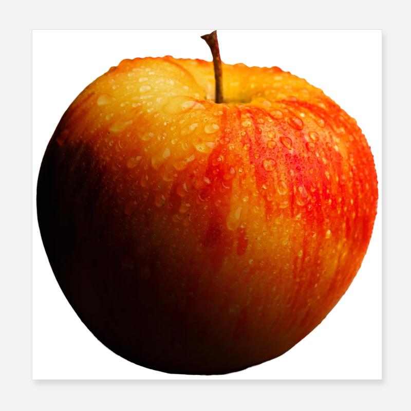 Apple Poster 8" x 8" (20x20 cm)