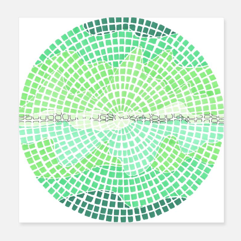 waves10 Poster 20 x 20 cm