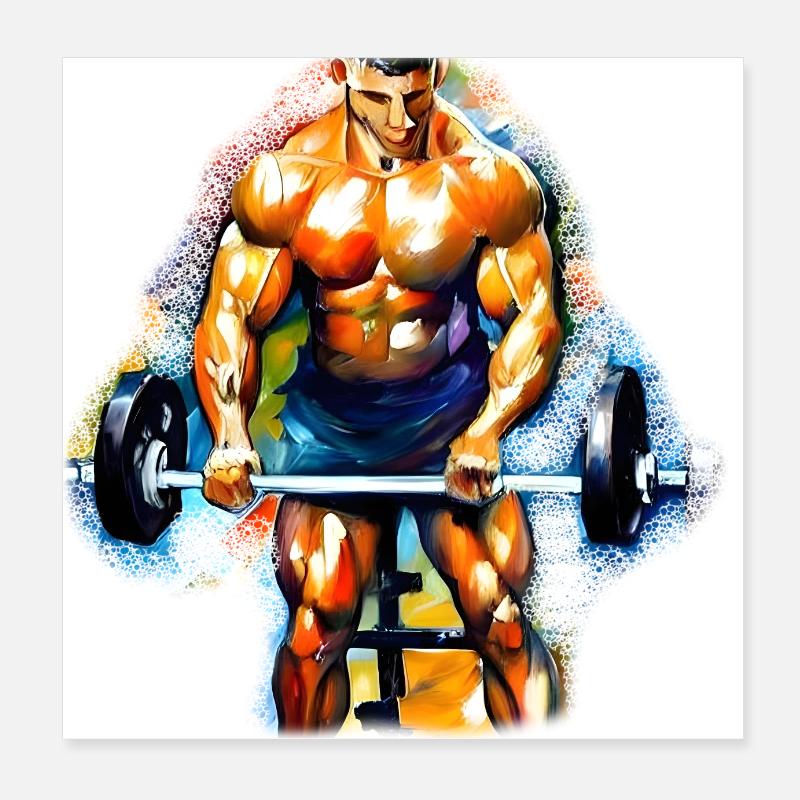 Keep Pumping Poster 8" x 8" (20x20 cm)