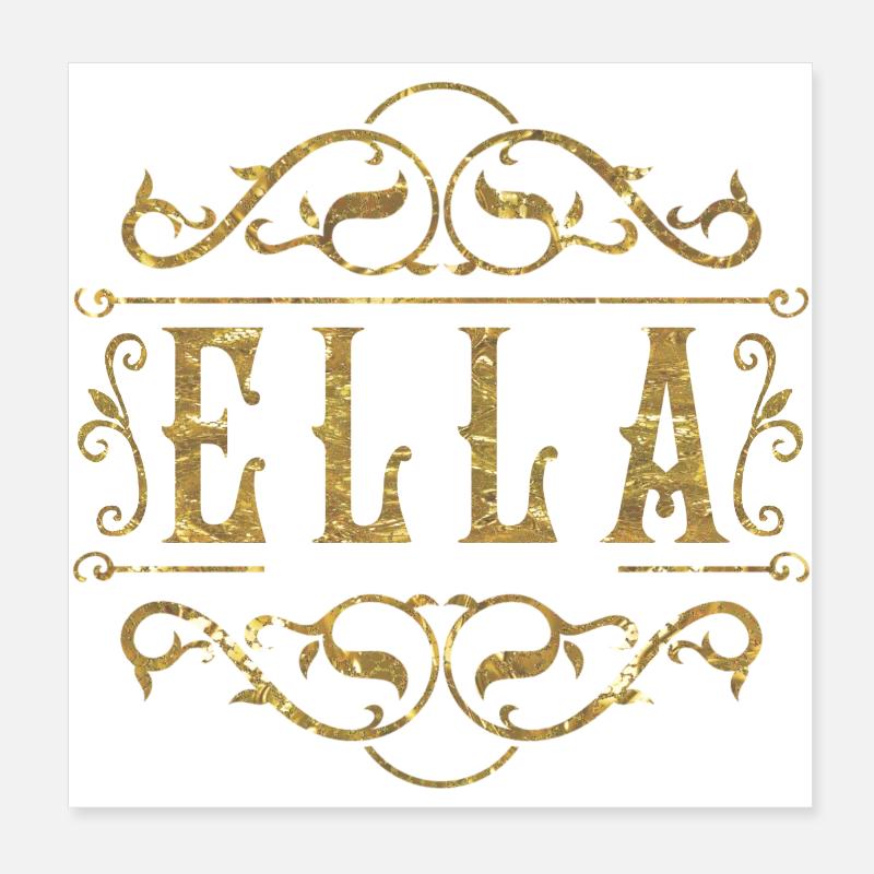 Ella or Poster 20 x 20 cm