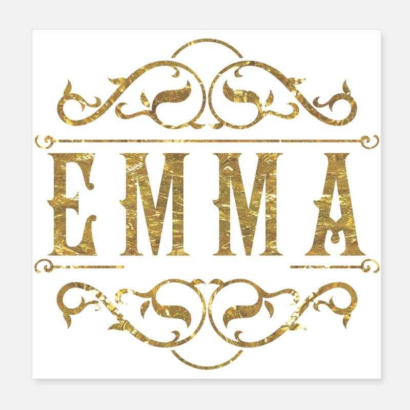 Emma or Poster 20 x 20 cm