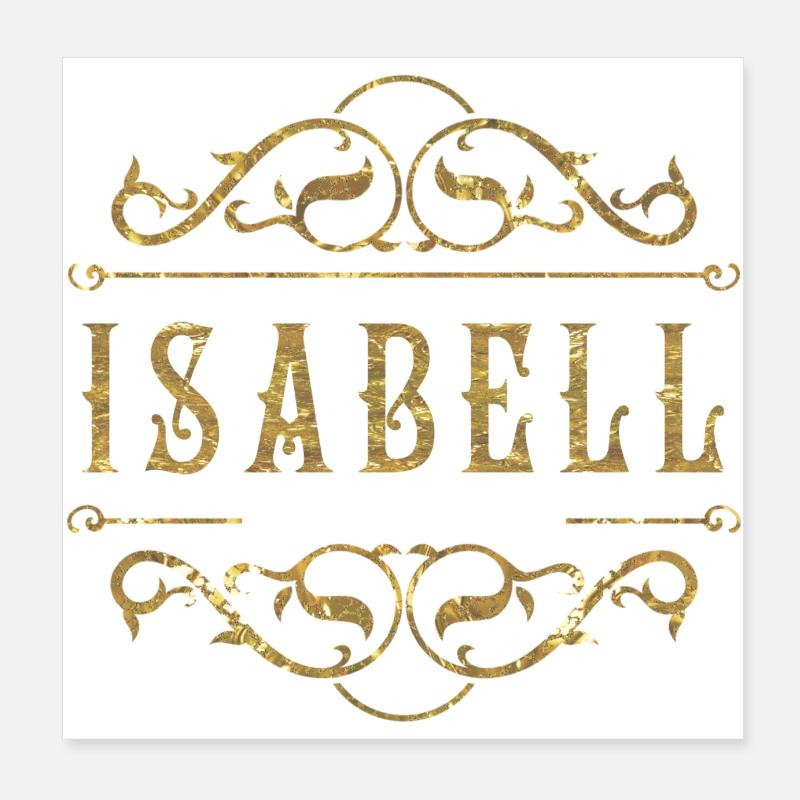 Or Isabell Poster 20 x 20 cm