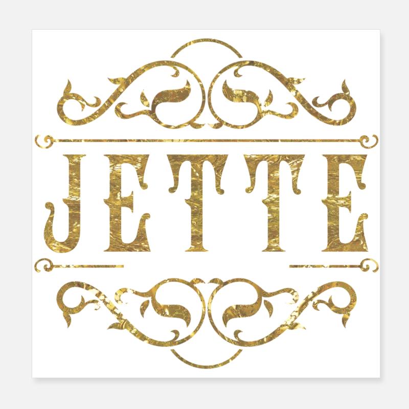 Jette or Poster 20 x 20 cm