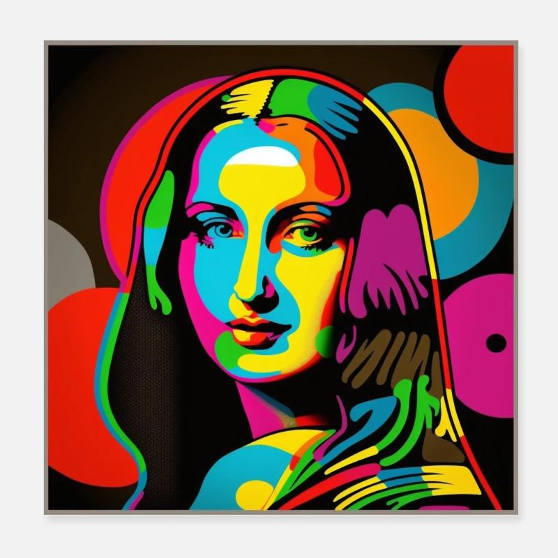 Porte Pop Art Poster 20 x 20 cm