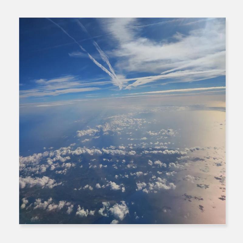 Photographie du ciel 05 Poster 20 x 20 cm