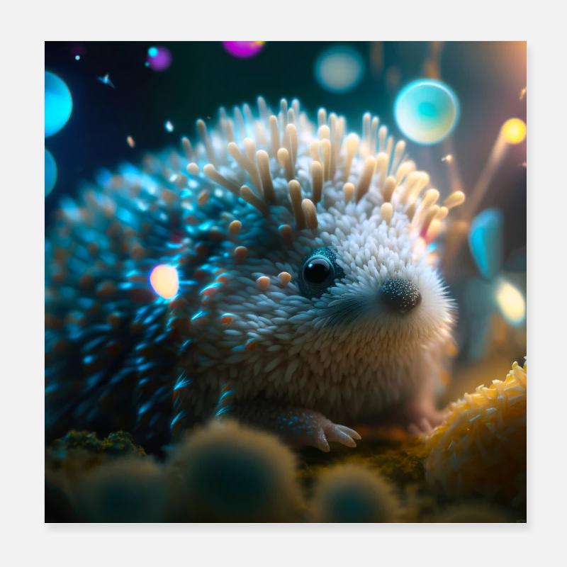 Photo macro créature 03 Poster 20 x 20 cm