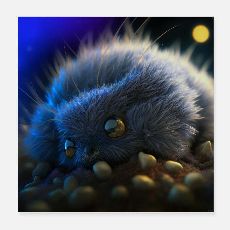 Photo macro créature 07 Poster 20 x 20 cm