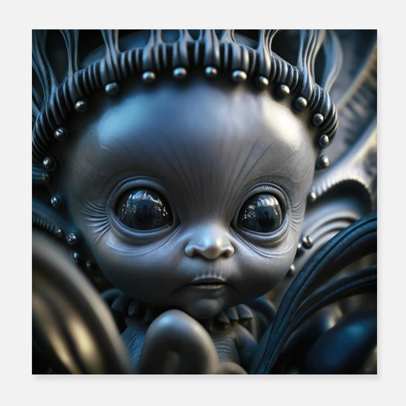 Photo macro creature 12 Poster 8" x 8" (20x20 cm)