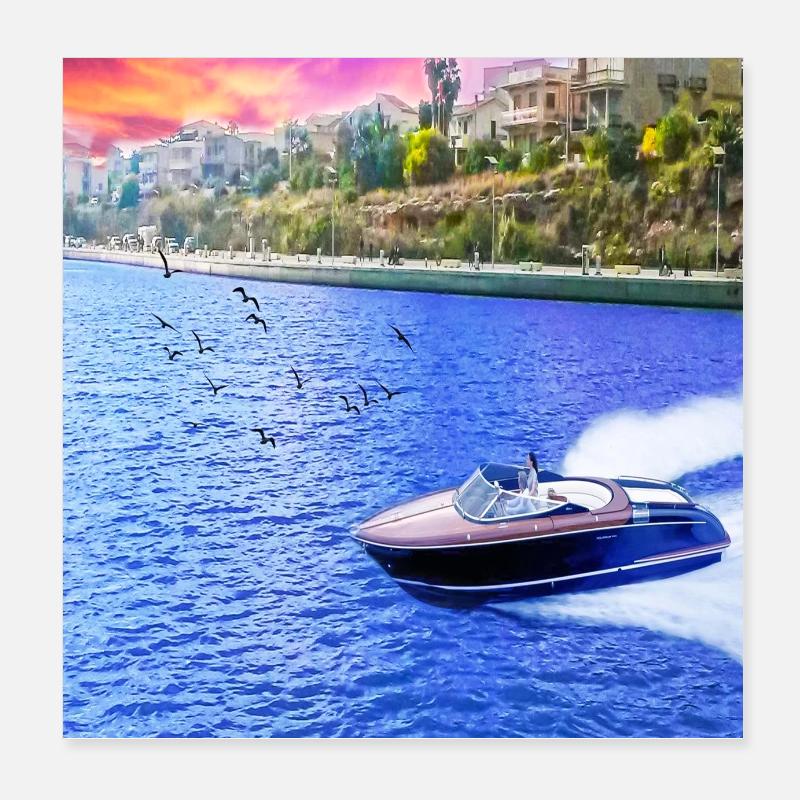 natural view Poster 8" x 8" (20x20 cm)