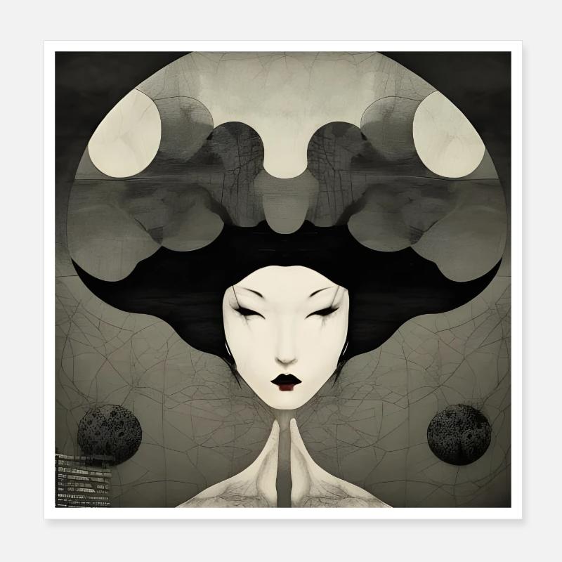 Mitte Poster 20x20 cm