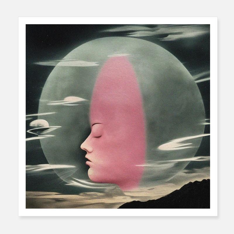 Miss Univers Poster 20 x 20 cm