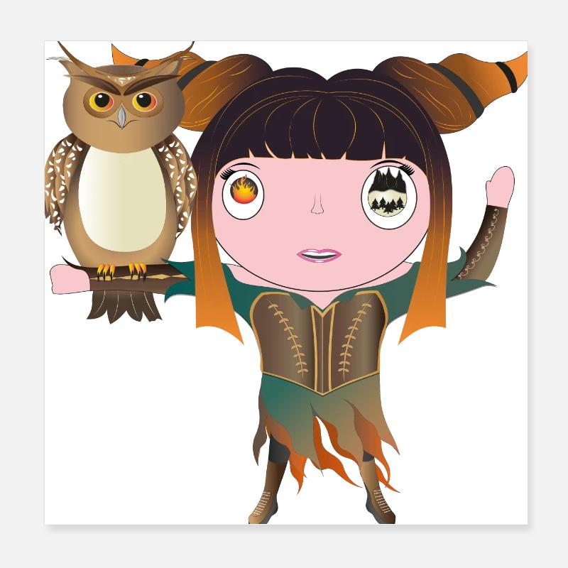 Albe Poster 20 x 20 cm