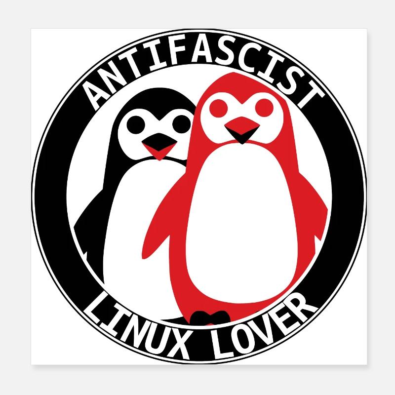 antifalinux Poster 20 x 20 cm