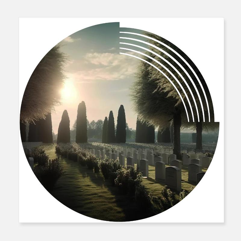 Arrêtez les guerres dans ce monde ! Poster 20 x 20 cm