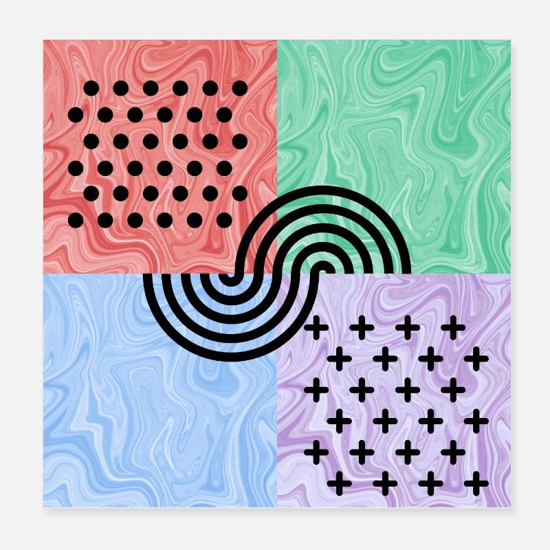 Modelli Poster 20x20 cm