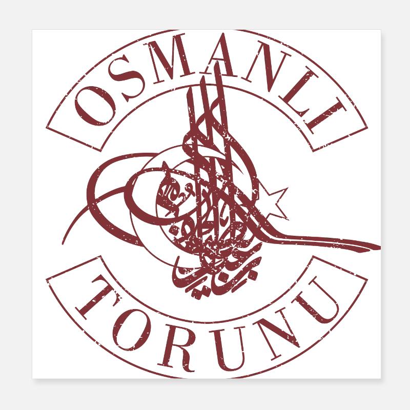 Osmanli Poster 8" x 8" (20x20 cm)