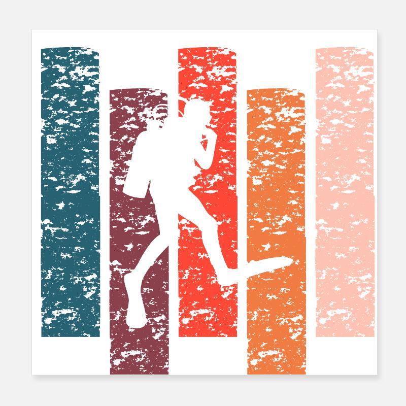 Tauchen Geschenk Vintage Poster 20x20 cm