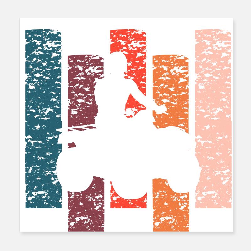 Vintage Gift Quad Poster 8" x 8" (20x20 cm)