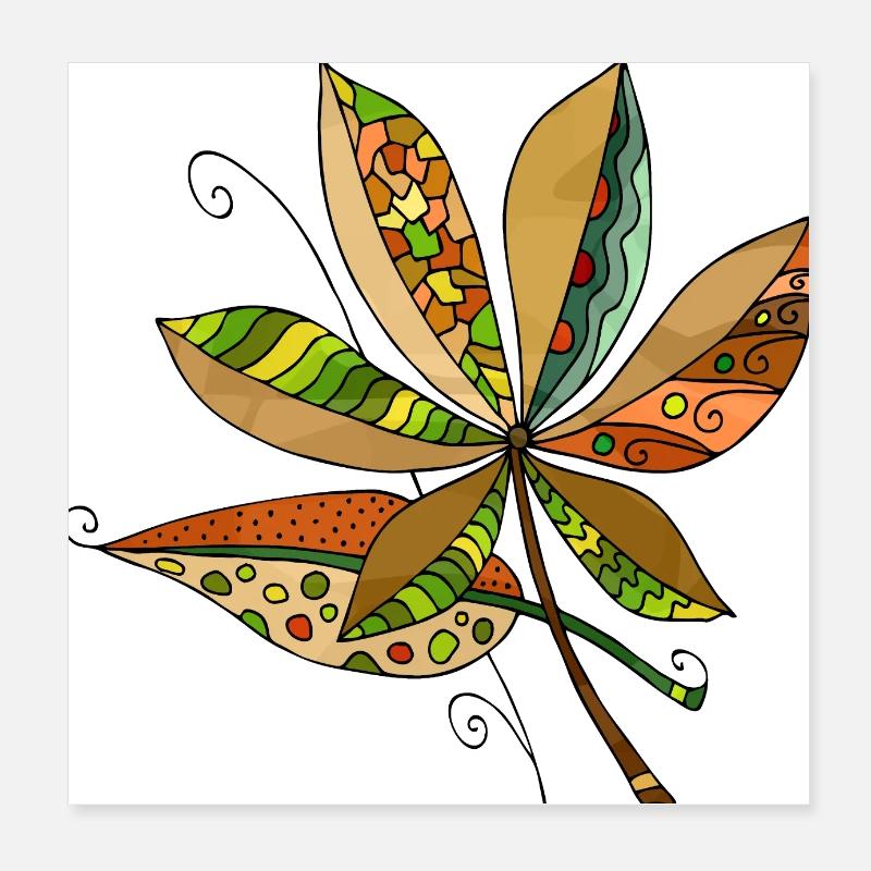 Liste Poster 20x20 cm