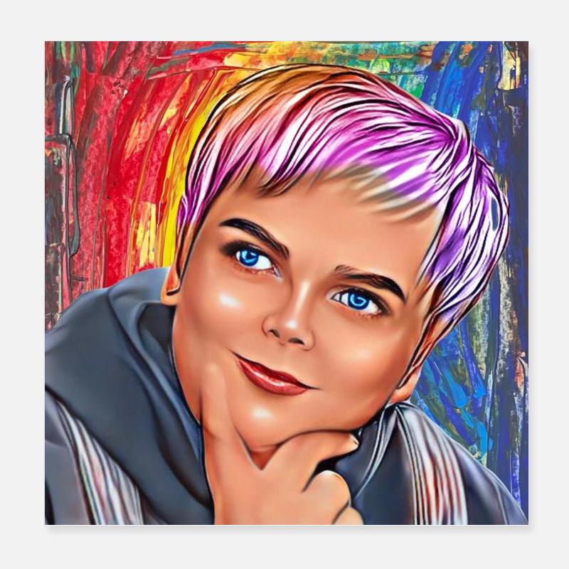 Bild Johanna 5000x5000 Poster 20x20 cm