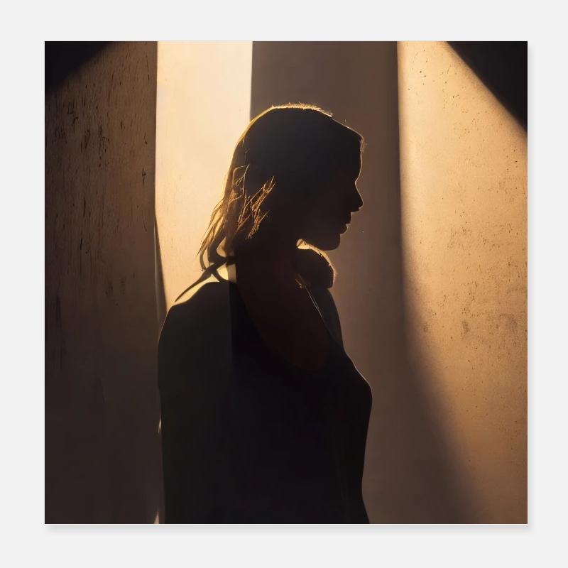 Ombre Poster 20 x 20 cm