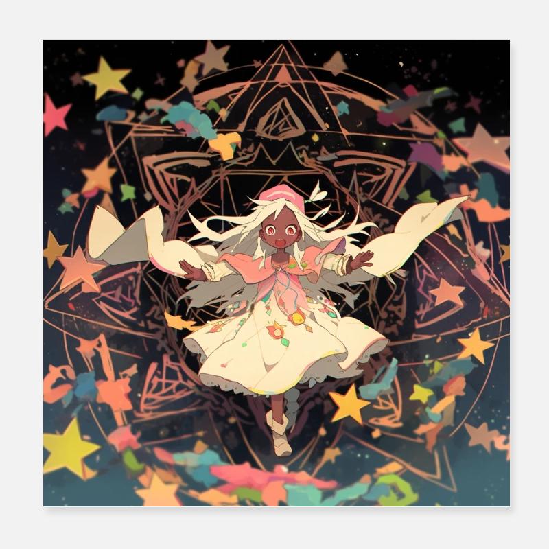 L'Oracle Solaire Poster 20 x 20 cm