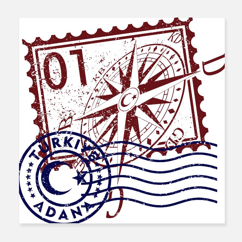 Adana Poster 8" x 8" (20x20 cm)