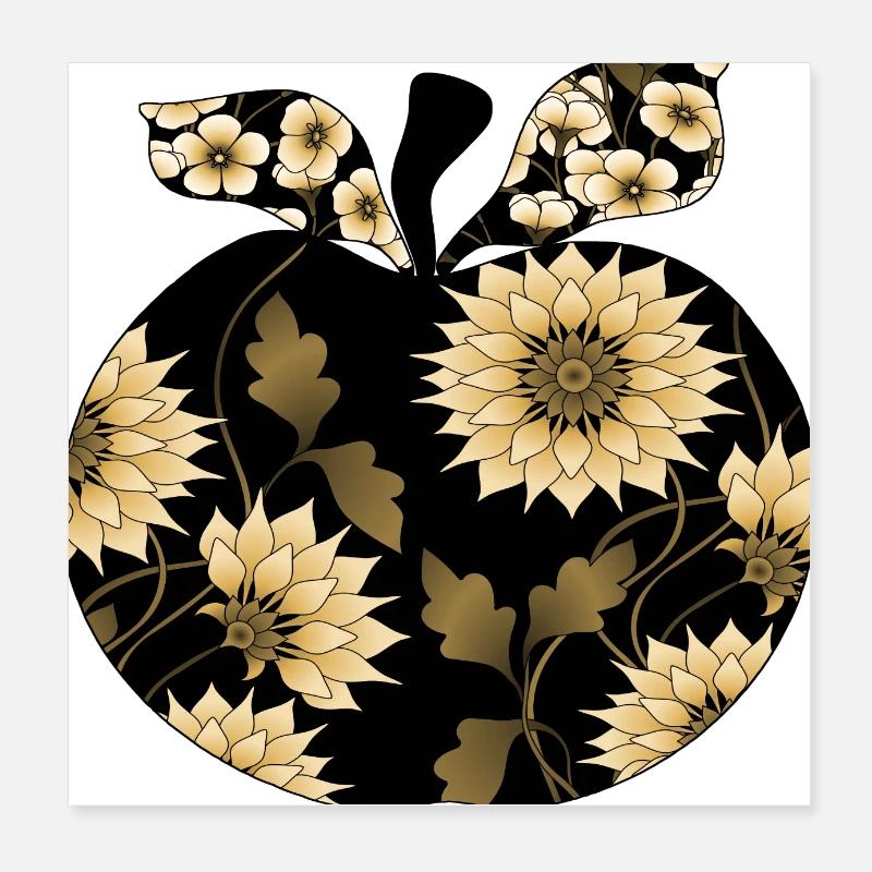 Pomme Poster 20 x 20 cm