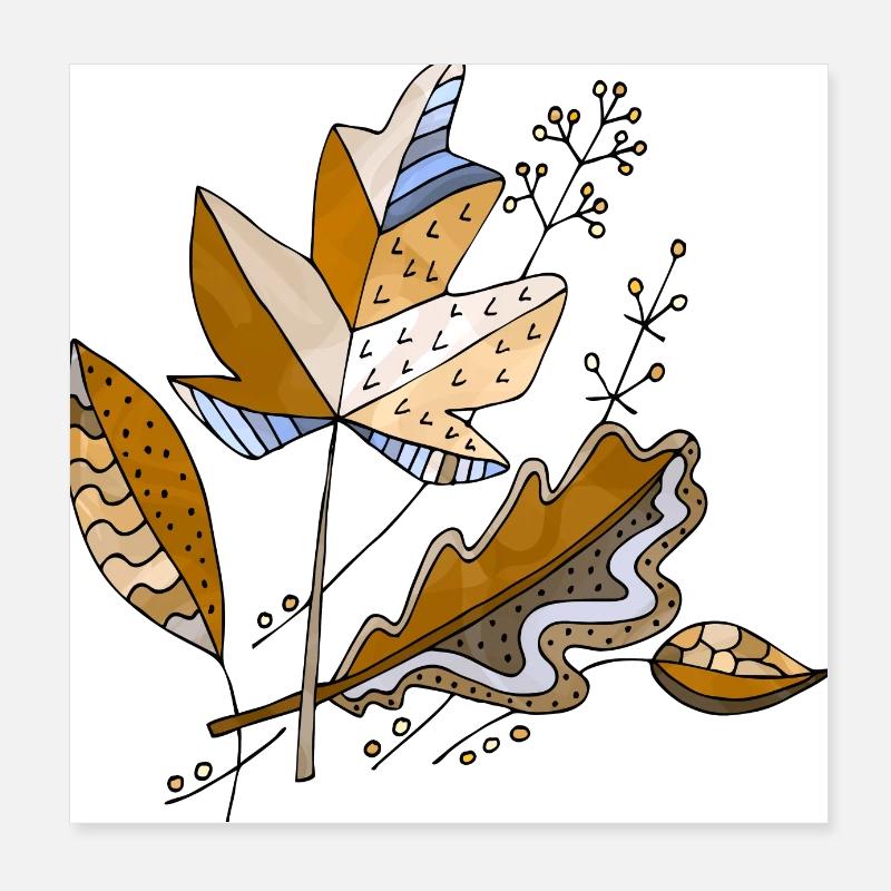 Liste Poster 20x20 cm