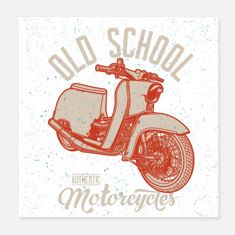 Schwalbe (Oldschool) // Illustration Poster 8" x 8" (20x20 cm)