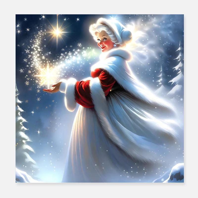 Joyeux Noel #3 Poster 20 x 20 cm