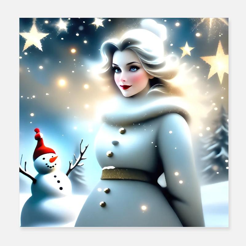 Joyeux Noel #12 Poster 20 x 20 cm