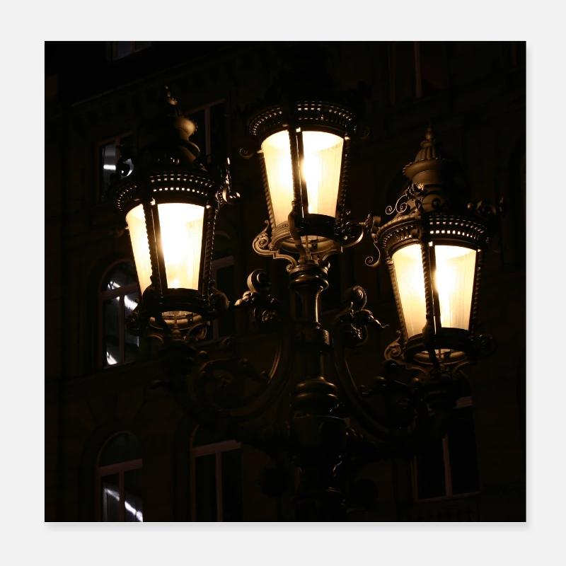 LANTERNE Poster 20 x 20 cm