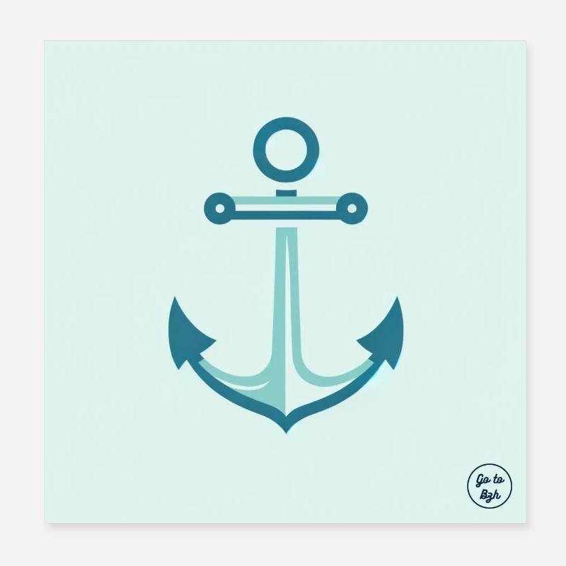 Ocean Stability Poster 8" x 8" (20x20 cm)