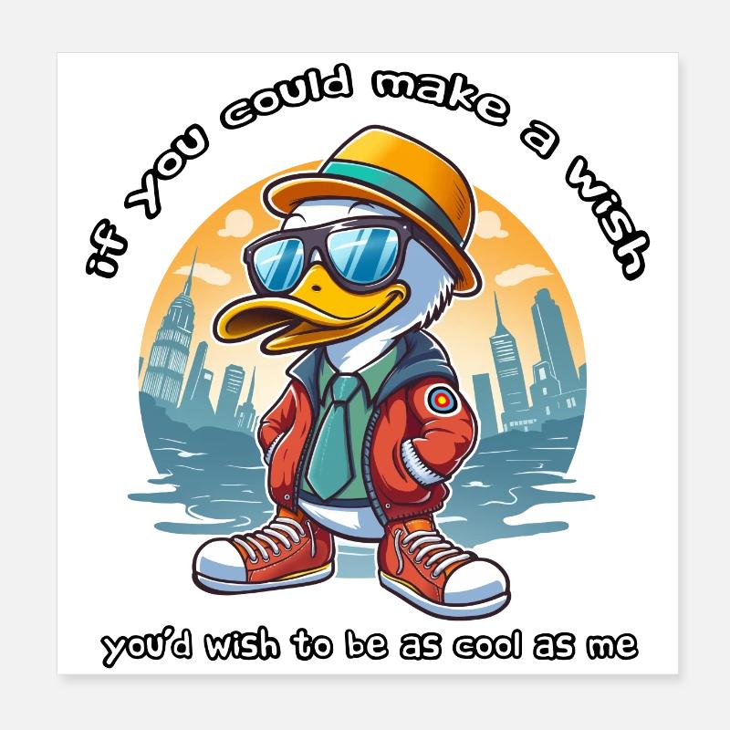 Chulo Ente Poster 20x20 cm