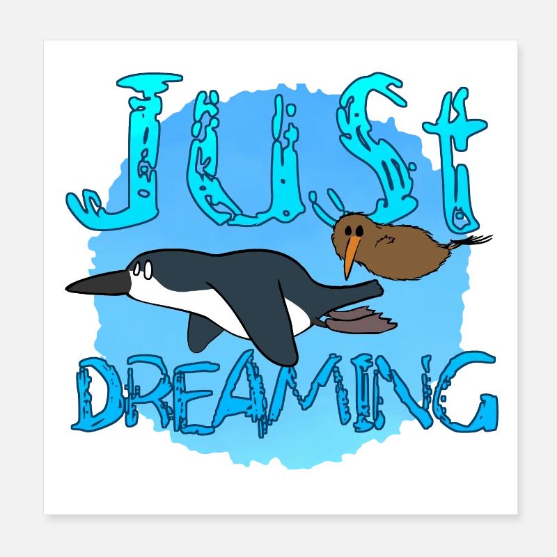 Juste rêver Poster 20 x 20 cm