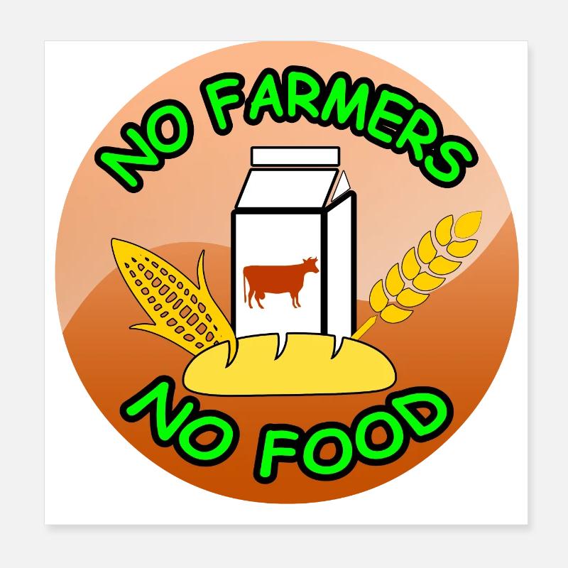 Bauer Poster 20x20 cm