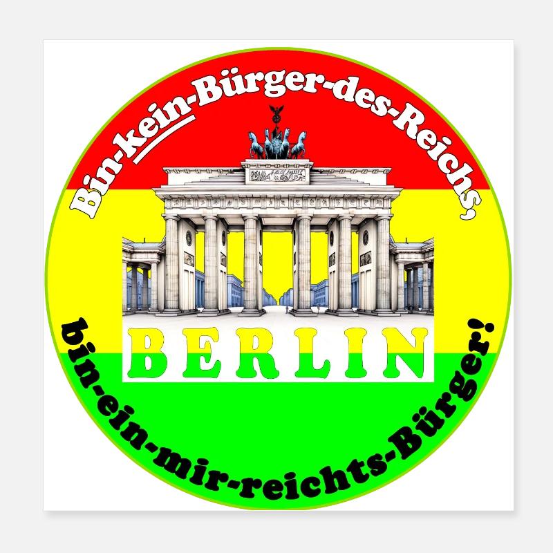 Molte persone diffidano della politica Poster 20x20 cm