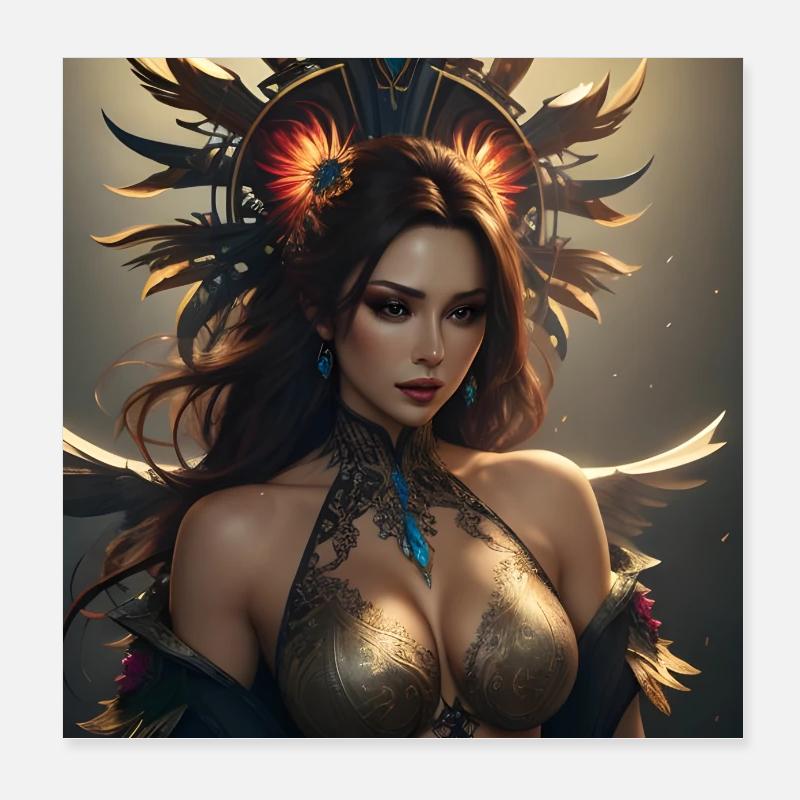 The Beautiful 10 Poster 20x20 cm