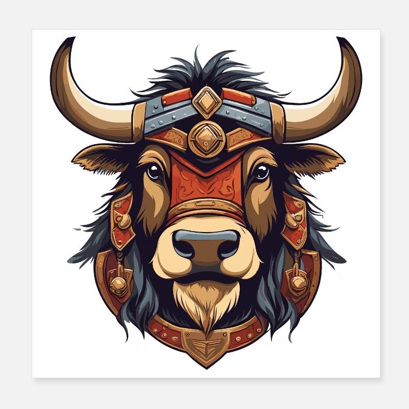 Yack Poster 20 x 20 cm