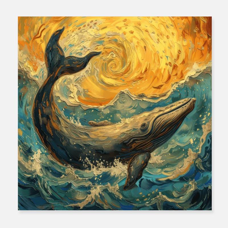Wal Fisch Van Gogh Poster 20x20 cm