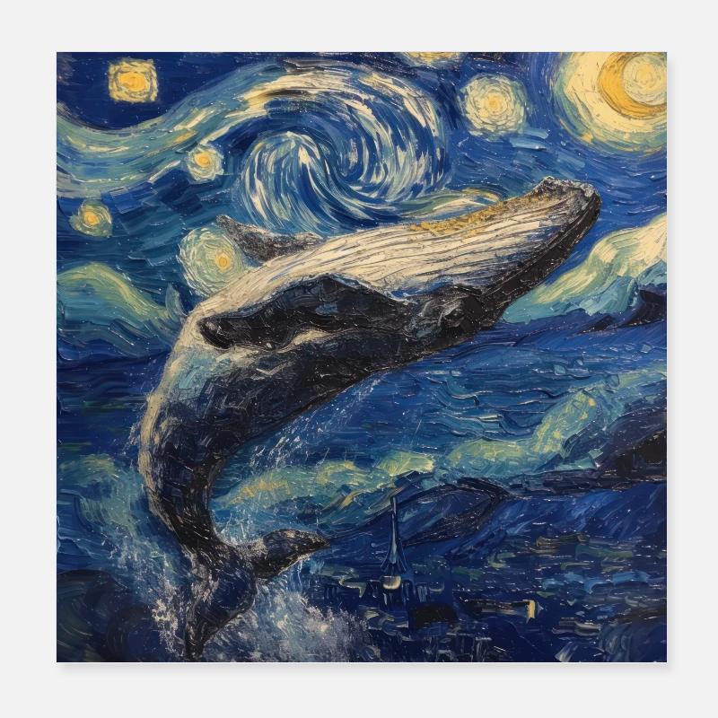 Wal Fisch Van Gogh Poster 20x20 cm