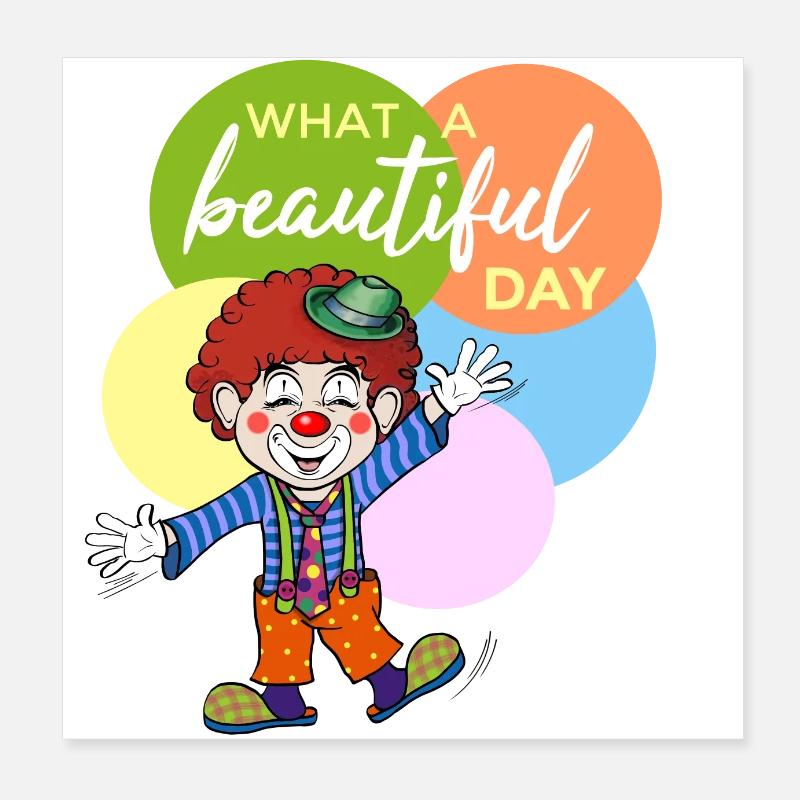 Che bella giornata Poster 20x20 cm