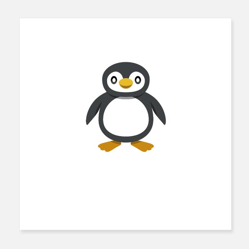 I Just Really Like Penguins OK Ich mag Pinguine Poster 8" x 8" (20x20 cm)