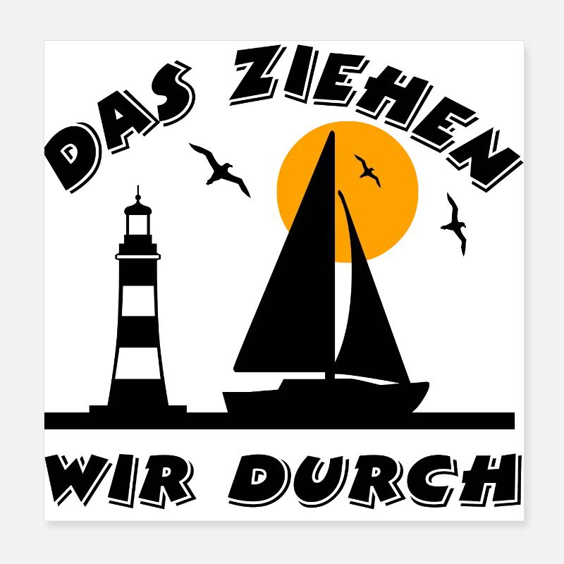 Voile Poster 20 x 20 cm